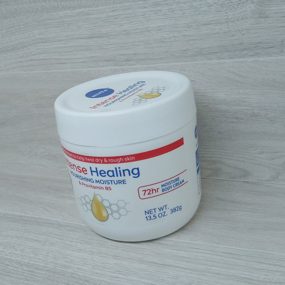 NIVEA Intense Healing Cream, 72-Hour Moisture, Provitamin B5 Enriched, 13.5 oz - Picture 2 of 5